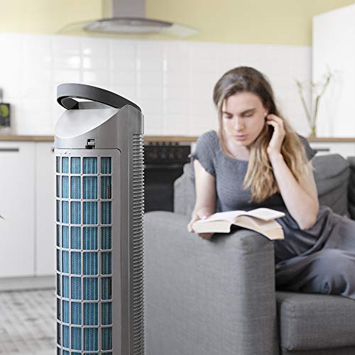 Cecotec - EnergySilence 2000 Cool Tower with 60W Power, 2L Tank, 3 Speeds, Oscillation