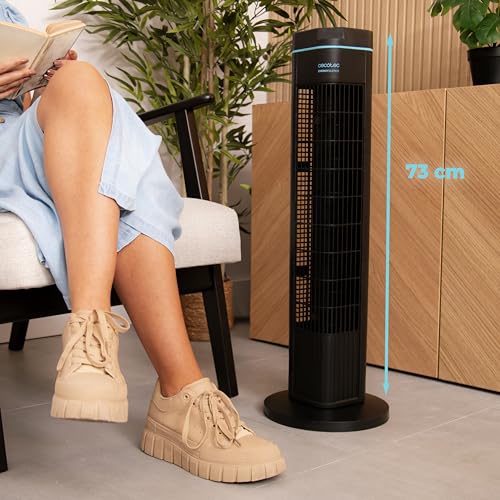 Cecotec - EnergySilence 690 Skyline Pedestal Fan, 50W, 3 Modes, 90° Oscillation