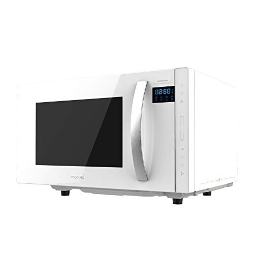 Discover the Cecotec GrandHeat 2300 Flatbed Touch Microwave with 23L capacity, 800W power, and 8 preset functions. Perfect for quick and efficient cooking! Keywords: Cecotec microwave, flatbed microwave, 800W microwave