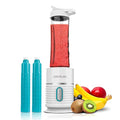 Blend smoothies effortlessly with the Cecotec Portable Glass Blender. Features 500W power, 4 titanium blades, and 2 leak-proof cups. Perfect for on-the-go!