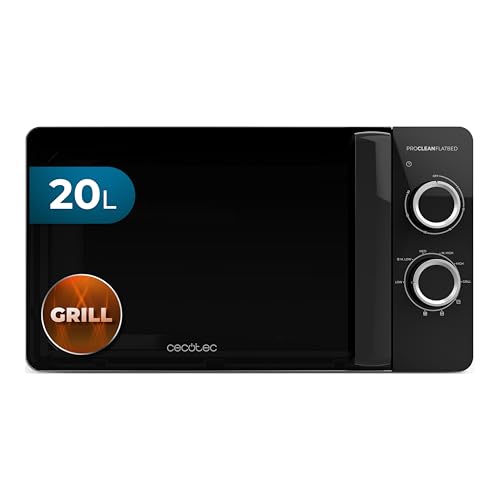 Cecotec Proclean 3130 Flatbed Microwave with Grill 20L