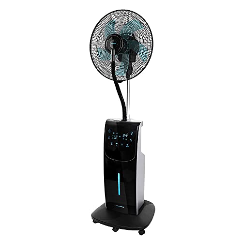 Experience fresh air with Cecotec's Silent Nebuliser Ventilator featuring PureAroma technology. Enjoy silent operation and 90W power for ultimate comfort. Keywords: nebuliser, Cecotec, PureAroma, silent ventilator