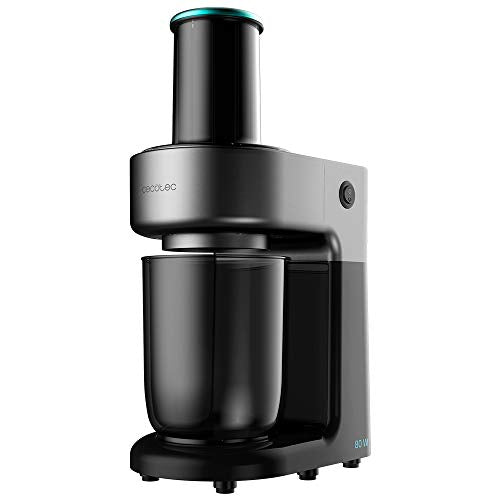 Transform your meals with the Cecotec SpiralChef 400 Spirilizer. Featuring 80W power, 4 stainless steel blades, and a 1L container for easy spiralizing. Keywords: spiralizer, Cecotec, kitchen gadget, vegetable spiralizer