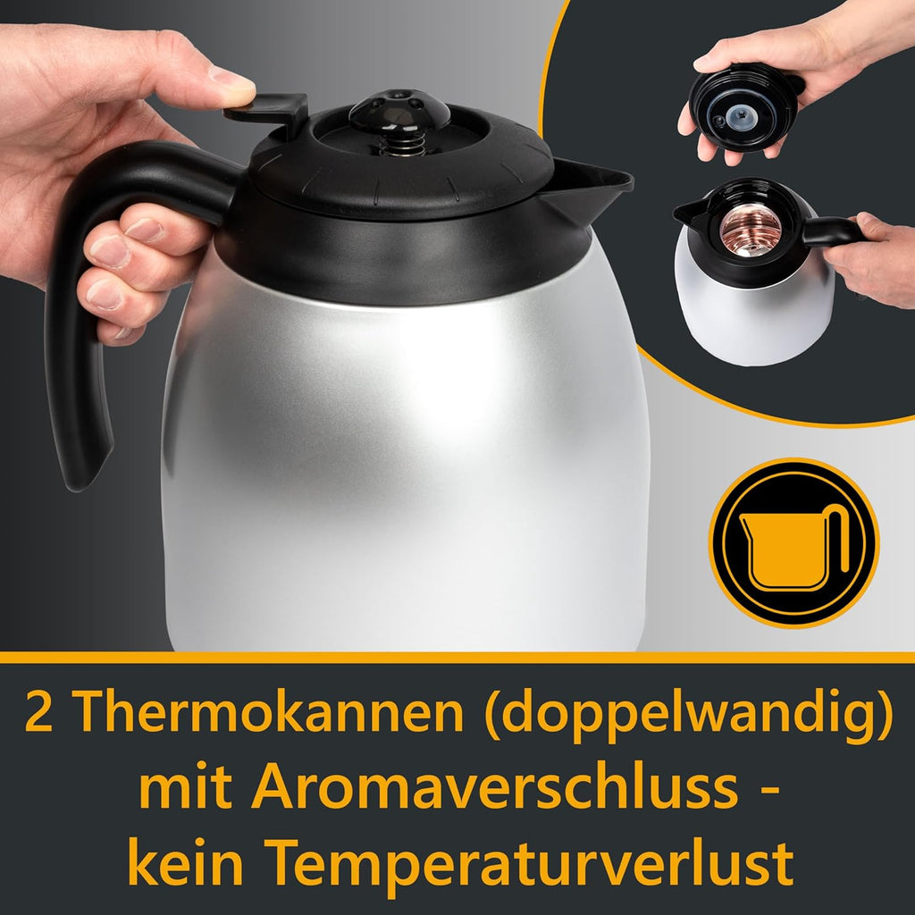 Clatronic - Coffee Machine With Flask