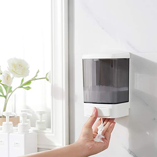 Clin - Wall Mounted Manual Soap Dispenser for Liquid Containers 33.8 oz