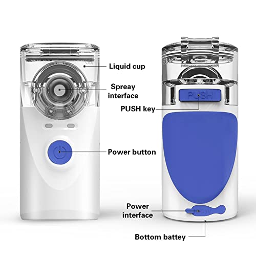 Clockx - Portable Silent Nebulizer for Kids, High Atomization, Humidifier