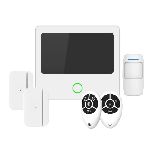 Daewoo - AM301 Alarm Pack With Touch Screen, Pet-Friendly Motion Detector