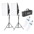 Kshioe Photography Lighting Kit - with softbox and stand