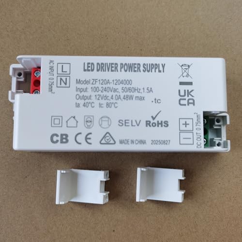 Dingtaimei 48W LED Driver Power Supply for Light Strips