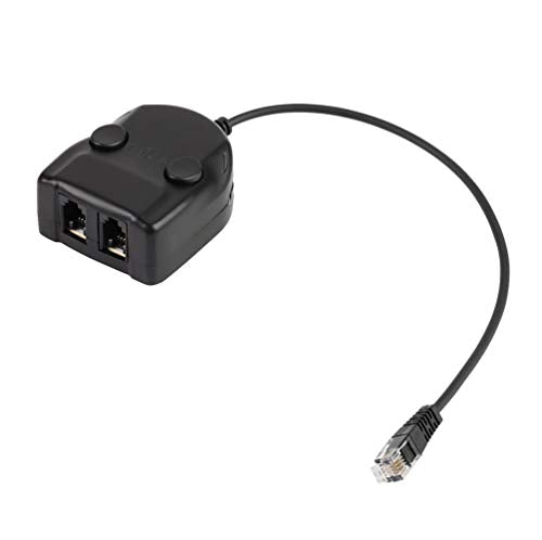 Eboxer Crystal Headset Telephone Training Box Splitter for Call Centers