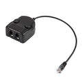 Eboxer Crystal Headset Telephone Training Box Splitter for Call Centers