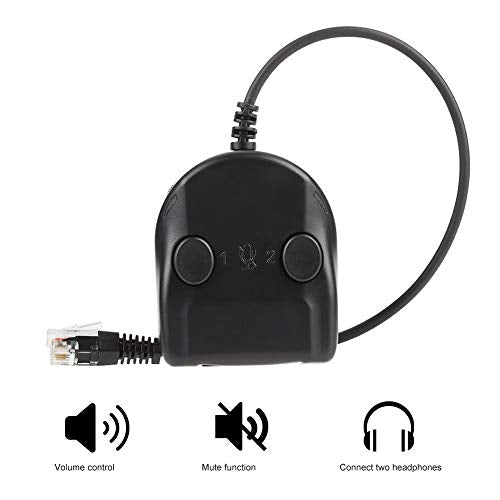 Eboxer - Crystal Headset Telephone Training Box Splitter for Call Centers