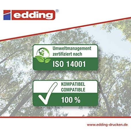 Edding - EDD-336 Ink Cartridge HP 301XL CH563EE - Black - 21 ml