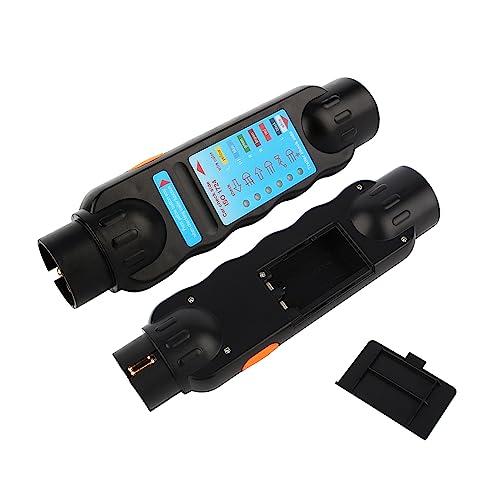 Estink - 7Pin 12V Car Towing Trailer Plug Tester, Easy Connection & Diagnostics