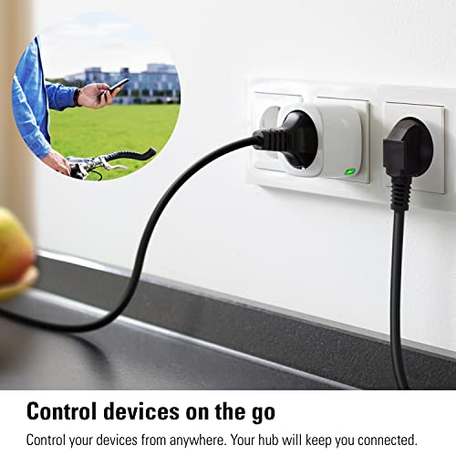 Eve - Smart Plug with App & Voice Control, Works with Alexa & Google Home