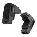 Upgrade your graphics card with the Ezdiy-Fab Shield Series 8-Pin PCIe GPU Power Adapter. Features a 90-degree angled connector and durable aluminum design. Keywords: PCIe power adapter, GPU power connector, aluminum design
