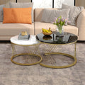 Merax WF300416BAA Round Coffee Table