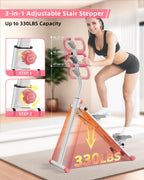 Stair Stepper for Home, Vertical Climber Workout Machine with Handlebar