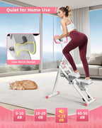 Stair Stepper for Home, Vertical Climber Workout Machine with Handlebar