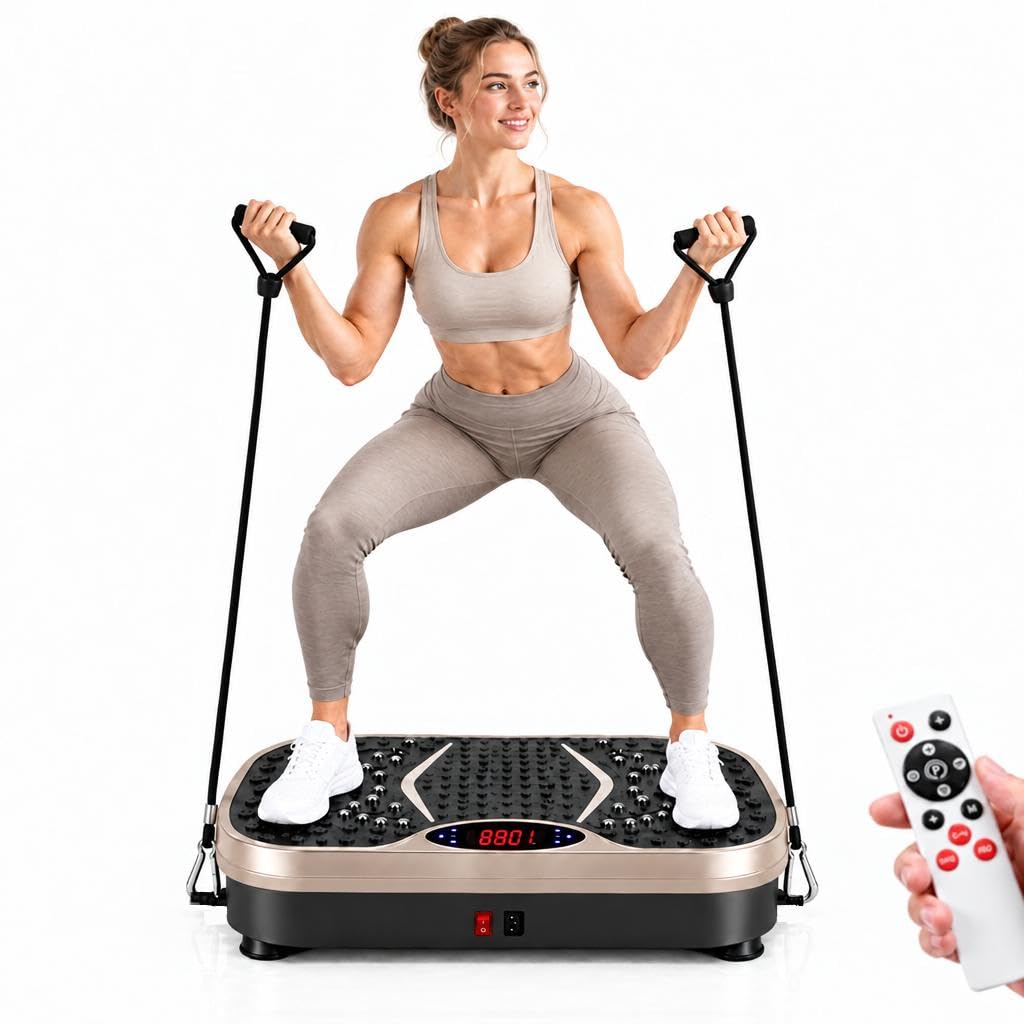 TLGREEN Vibration Plate for Home Workout Lymphatic Drainage 99 Levels