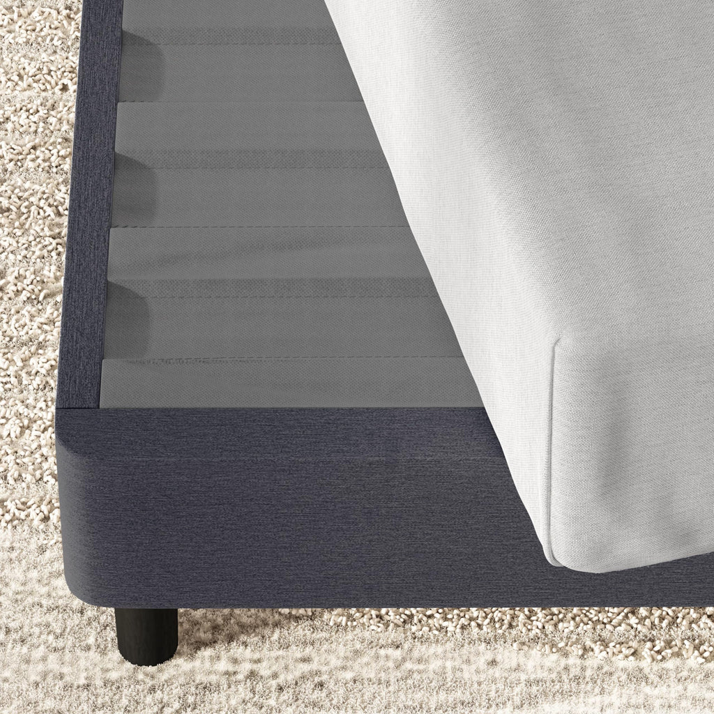 Leesa Platform Bed for Mattress, King Size / 30-Night Trial, Grey