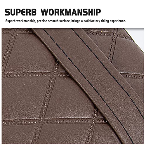 Fayedenicy - Soft Leather Motorcycle Cruiser Seat Cover for Honda Rebel 500/300