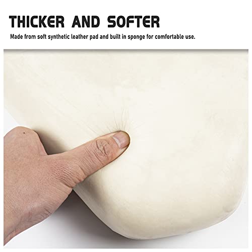 Fayedenicy - Soft Leather Motorcycle Cruiser Seat Cover for Honda Rebel 500/300