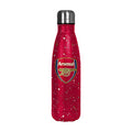 Shop the Foco Arsenal FC Paint Splatter Insulated Water Bottle, featuring the club crest and a stylish design. Perfect for fans and eco-friendly hydration!