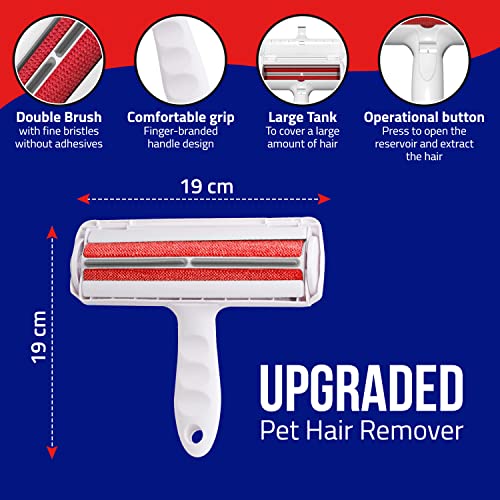 Generic - Reusable Pet Hair Remover Lint Roller for Furniture, Laundry, and Car
