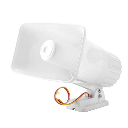 Enhance your home security with the Gowenic 30W Dual Tone Electric Siren. Ideal for burglar alarms, this wired installation siren ensures safety. Keywords: electric siren, home security, burglar alarm