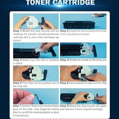 Hallowlux - Toner Multipack 207X/207A for HP Color Laserjet Pro MFP, 4 Colors