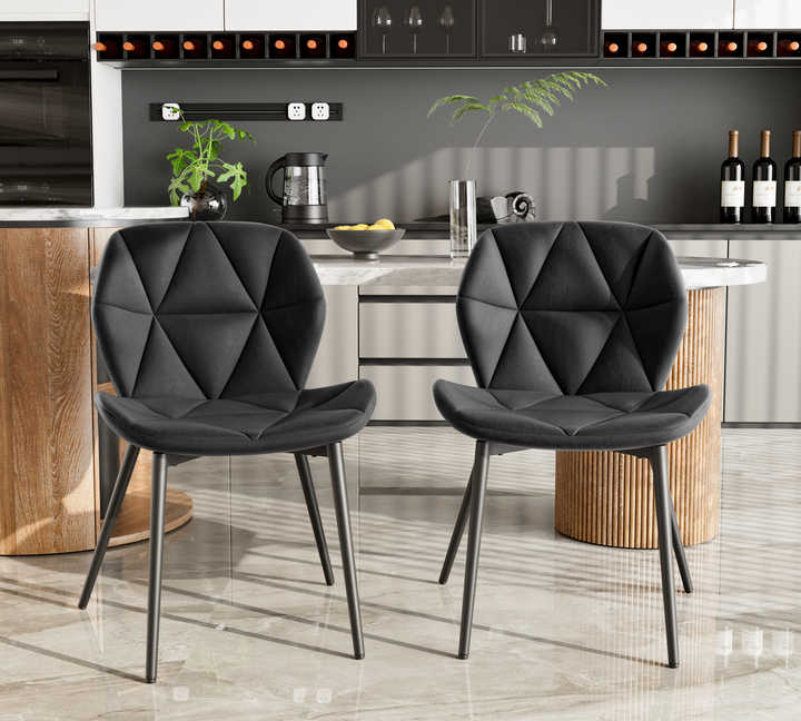 Alibaba Modern Tufted Reclining Dining Chairs