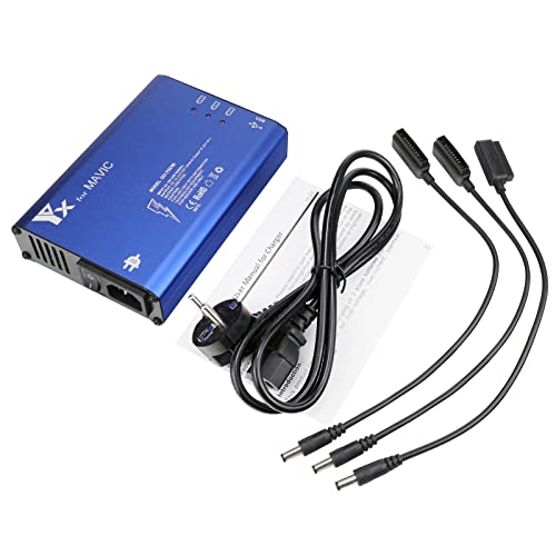 Hensych 5 in 1 Multi Charger for Mavic Pro - Fast, Efficient Charging