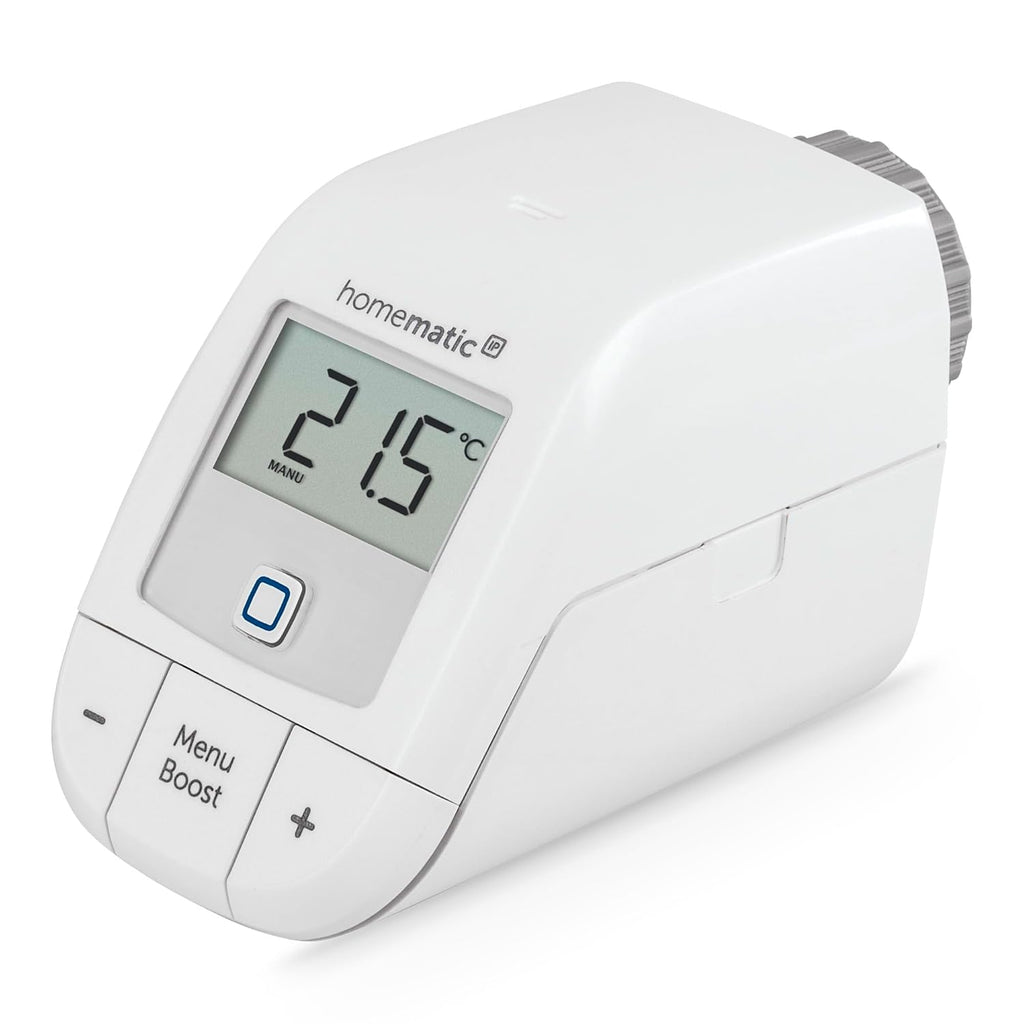 Homematic IP - Smart Home Radiator Thermostat, Digital Control via App & Voice