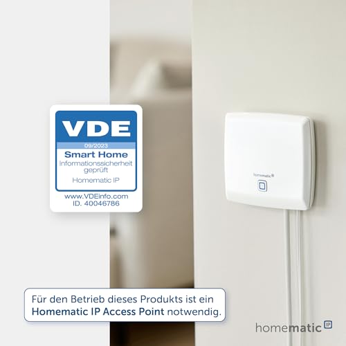 Homematic IP - Smart Home Radiator Thermostat, Intelligent Heating Control