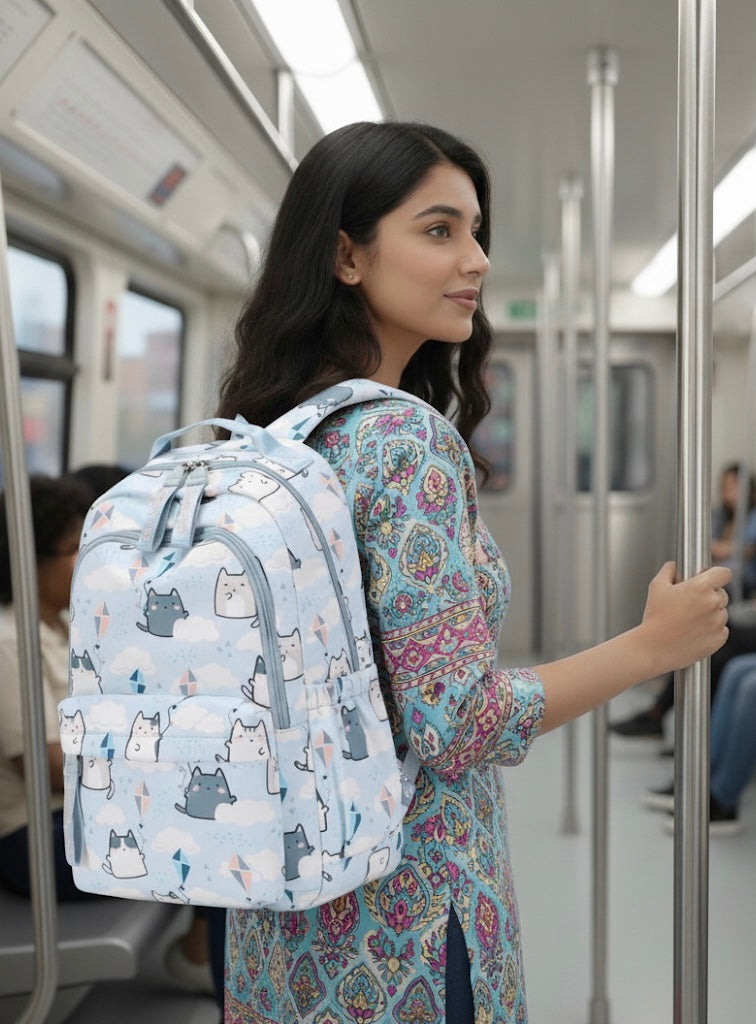 Stylish Fashionable Unisex Backpack – For School, College & Office (Copy)