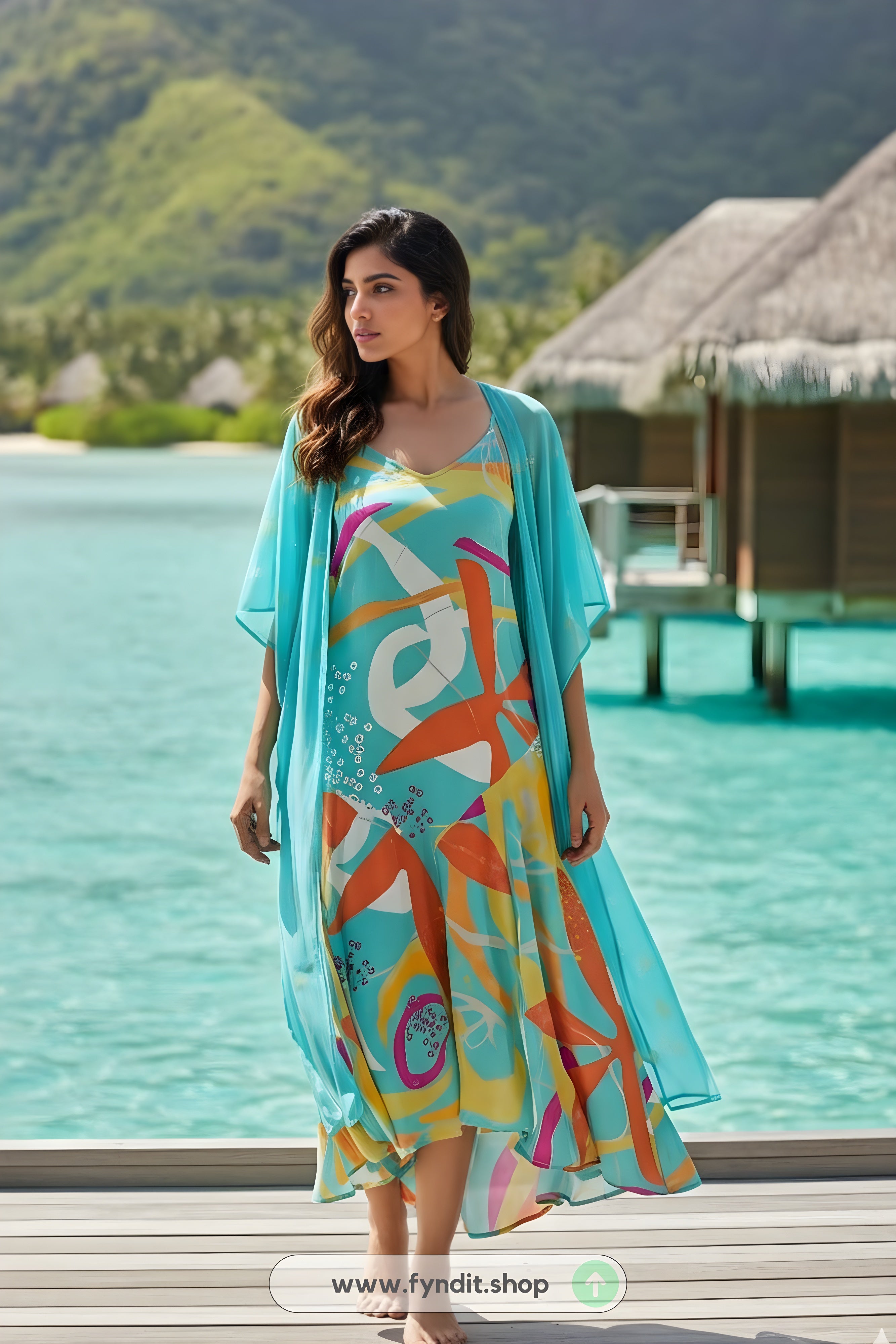 Women's Ankle-Length Dress – Effortless Elegance for Work, Party & Everyday Glam