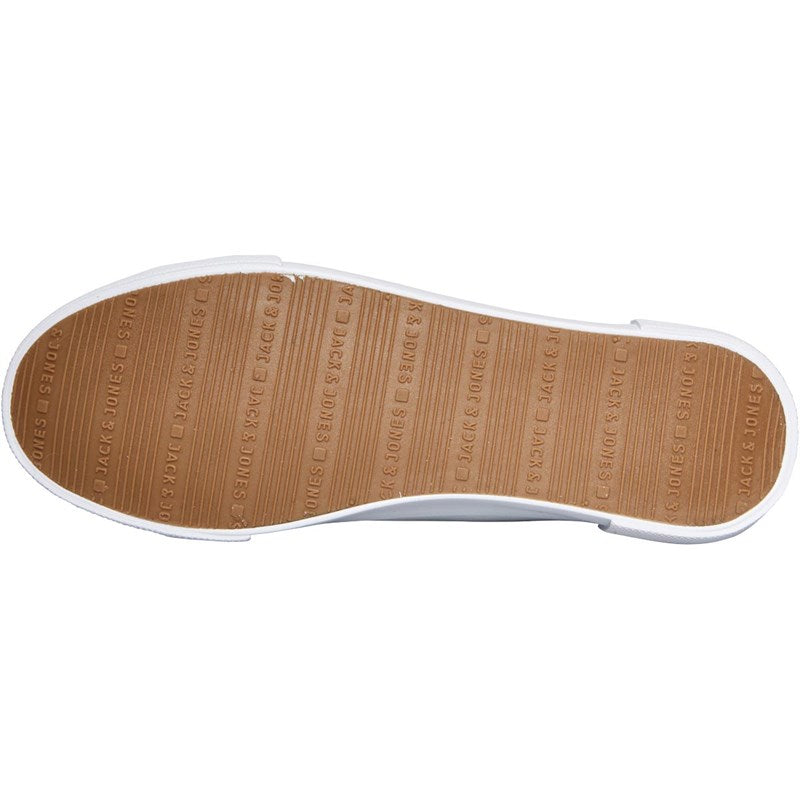 Jack and Jones Junior Krusher Canvas Trainers White Eu 41