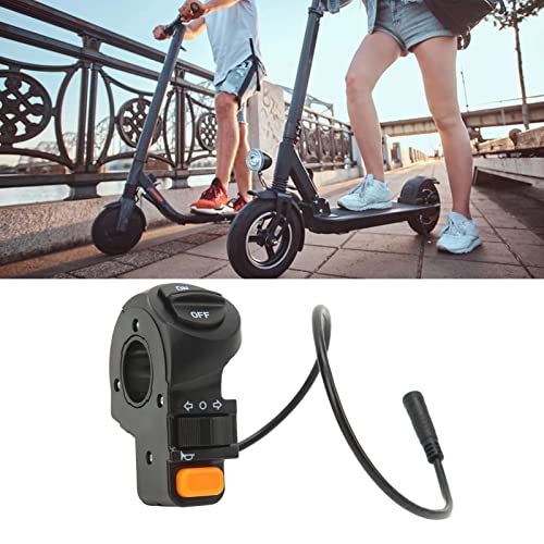 Jauarta - Electric Light Switch Handlebar Mount, Easy Installation, Durable ABS Material