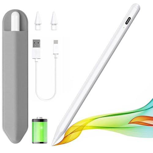 JvKzaen Stylus Pen for iPad - Precision Touch, Palm Rejection, Apple Pencil Compatible