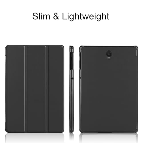 KST - Ultra Slim Folio Stand Leather Case for Samsung Galaxy Tab S4 10.5