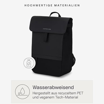 Kapten & Son - Stylish Vegan Fyn Backpack | Water-Repellent | 11L Capacity | 15" Laptop Compartment