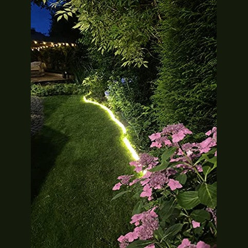 LEDZEIT - Flexible LED Neon Light Strip 5m, Warm White, Waterproof IP65