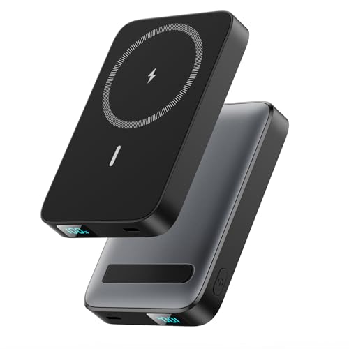 LanLuk Magnetic 10800mAh Wireless Power Bank with Fast Charging