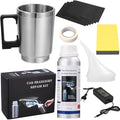 Leazzle Headlight Polishing Set - 200ml Fluid & Yellowing Removal
