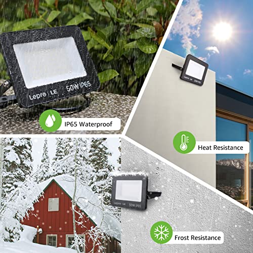 Lepro - 20W LED Floodlight Outdoor, 1700 Lumen Waterproof Security Light