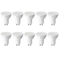 Lepro - GU10 LED Bulbs, Warm White 2700K, 4W, Pack of 10