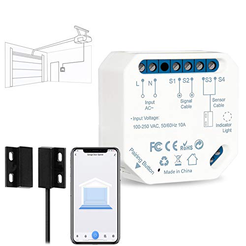 LoraTap - Smart WiFi Garage Door Opener With Alexa & Google Home Control