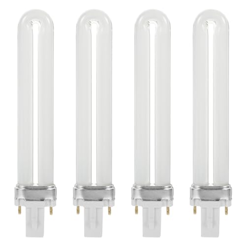 Upgrade your nail art with Lurrose 4pcs 9W UV bulbs. Perfect for salons and home use, these 365nm tubes ensure efficient drying. Keywords: UV nail dryer bulbs, nail art, 9W bulbs