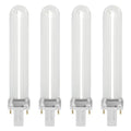 Upgrade your nail art with Lurrose 4pcs 9W UV bulbs. Perfect for salons and home use, these 365nm tubes ensure efficient drying. Keywords: UV nail dryer bulbs, nail art, 9W bulbs
